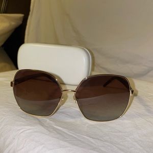 Marc Jacobs 61 mm Polarized Oversized Sunglasses